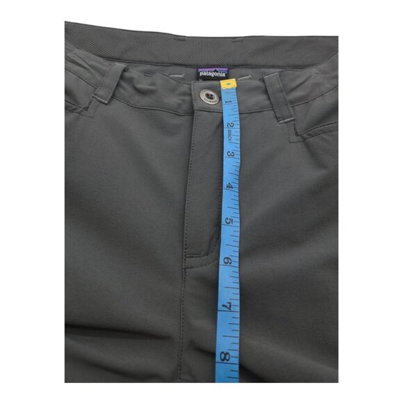Patagonia Pants Women 6 Gray Rock Craft Camping Athleisure Gorpcore Trail Work - Picture 5 of 9